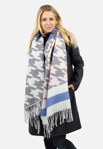 SAMAYA Scarf in Blue: front