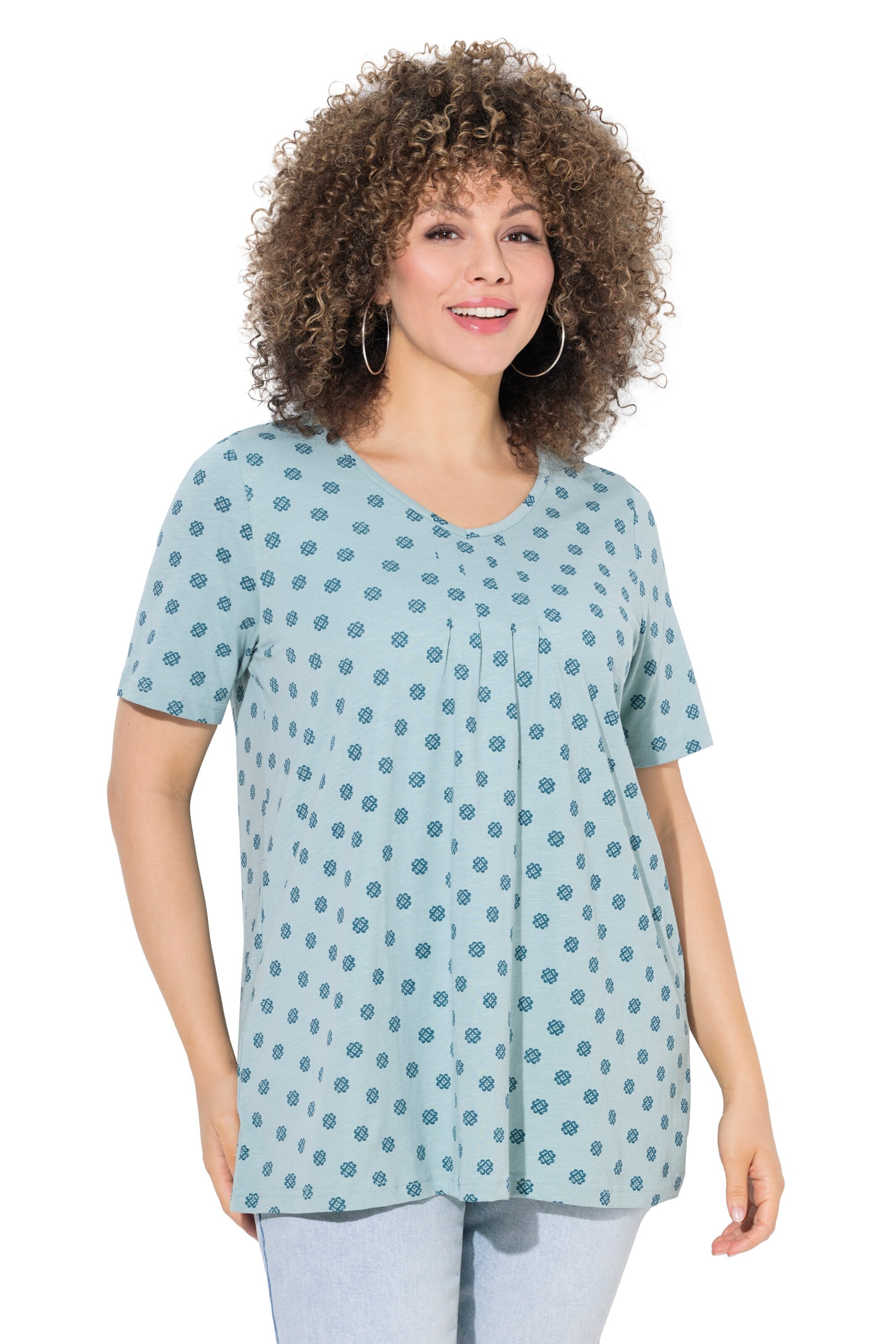 Ulla Popken Shirt in Blue: front