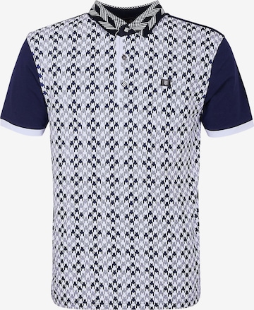 Leif Nelson Shirt 'LN-55805' in Blauw: voorkant