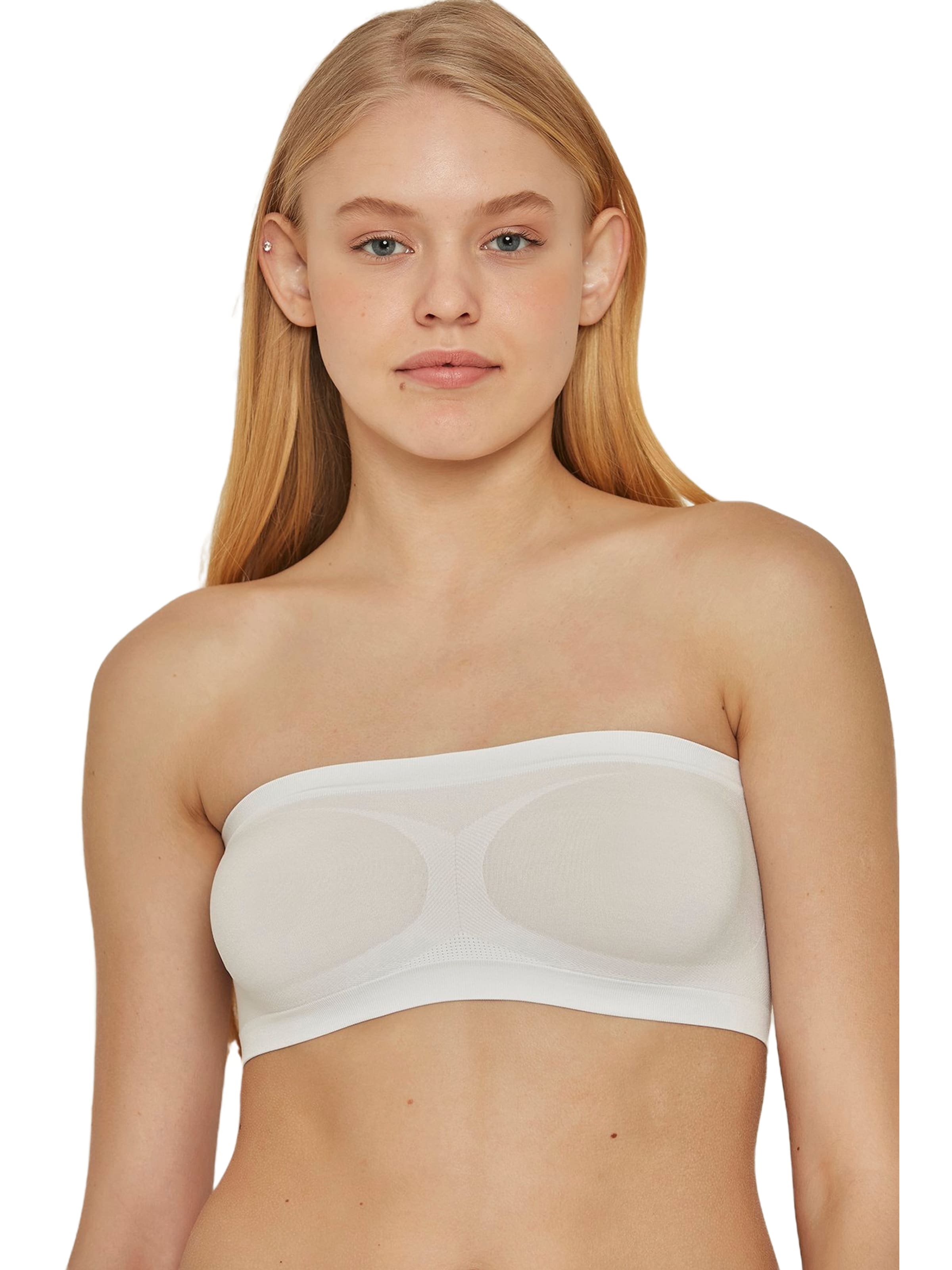 C&City Bustier BH in Wit: voorkant