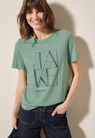 CECIL T-Shirt in Grün: Vorderseite