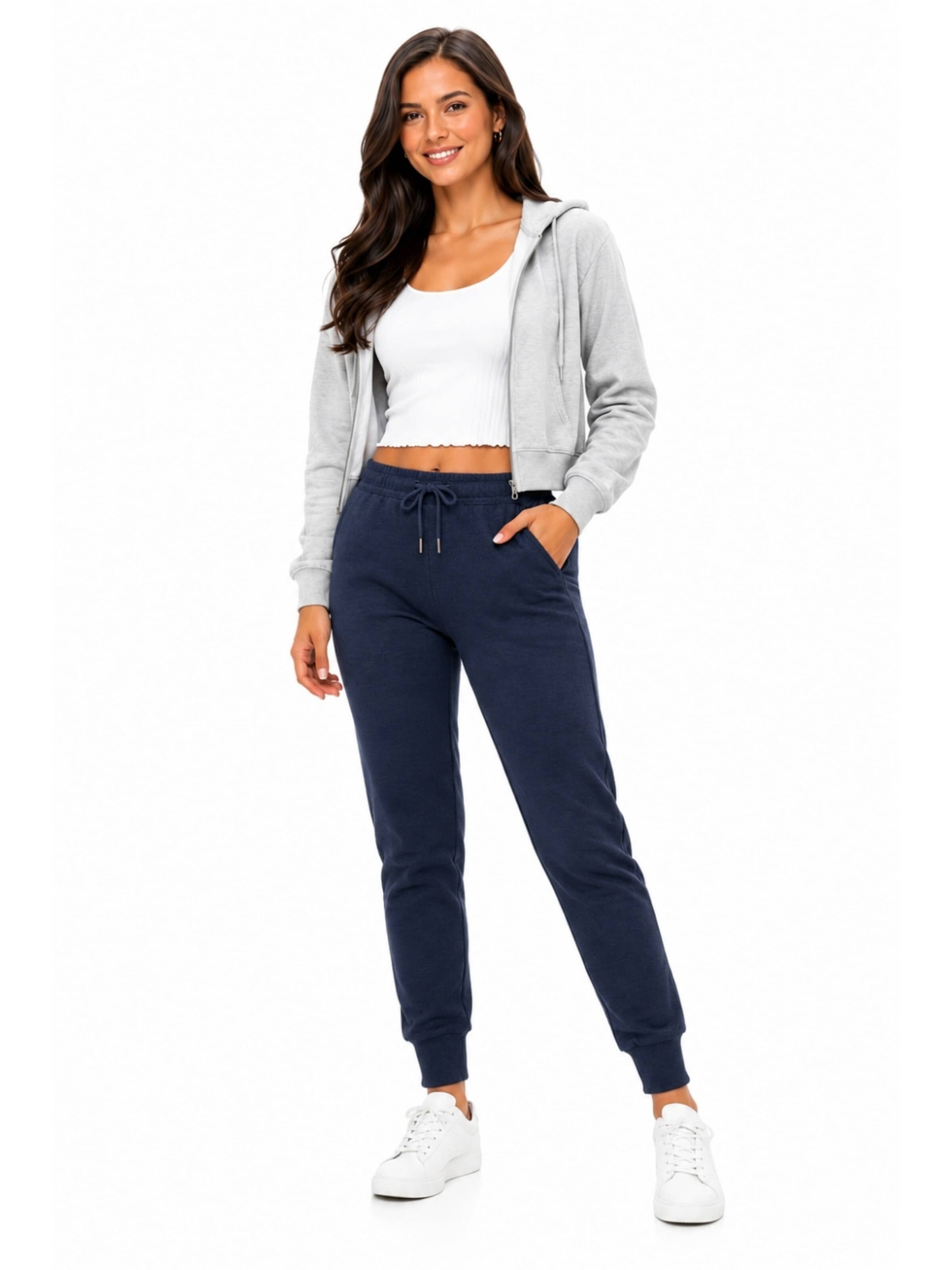 ROSS CAMP Tapered Pants 'Ross Camp Sculpt' in Blue