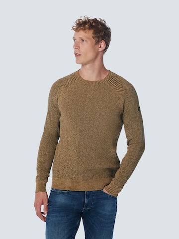 No Excess Sweater in Brown: front