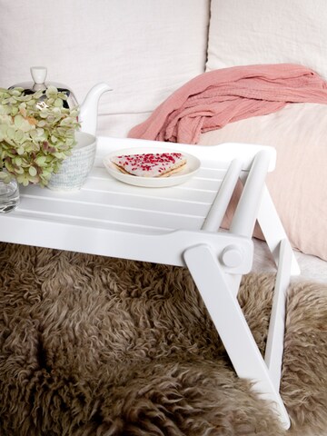 cinas Side Table in White