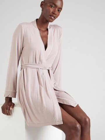 Hunkemöller Short Bathrobe in Beige