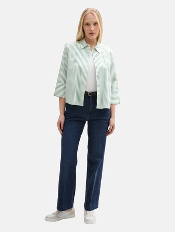TOM TAILOR Bluse in Grün