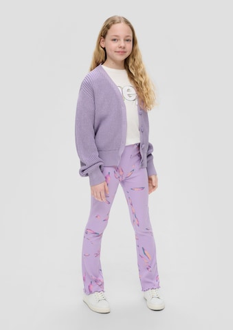 s.Oliver Gebreid vest in Lila