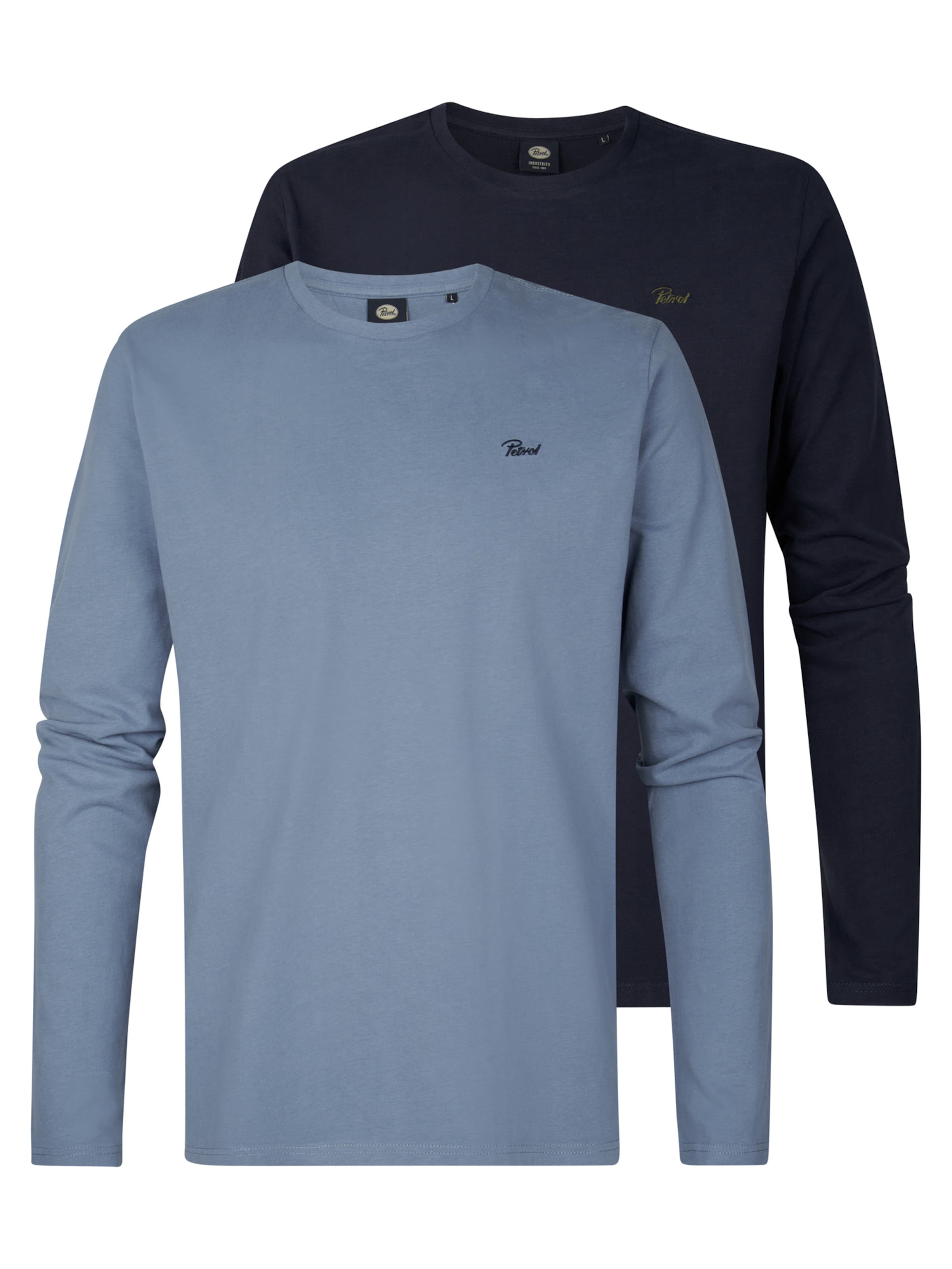 Petrol Industries Μπλουζάκι 'Classic' σε μπλε: μπροστά