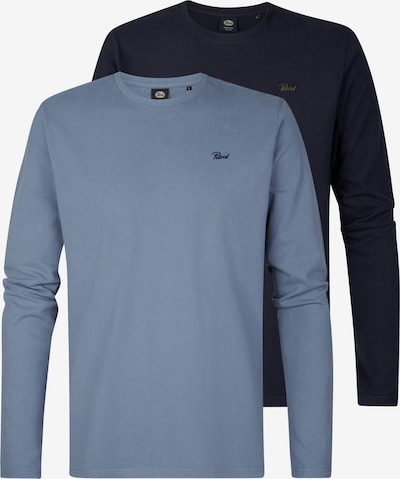 Petrol Industries Majica 'Classic' u morsko plava / golublje plava, Pregled proizvoda
