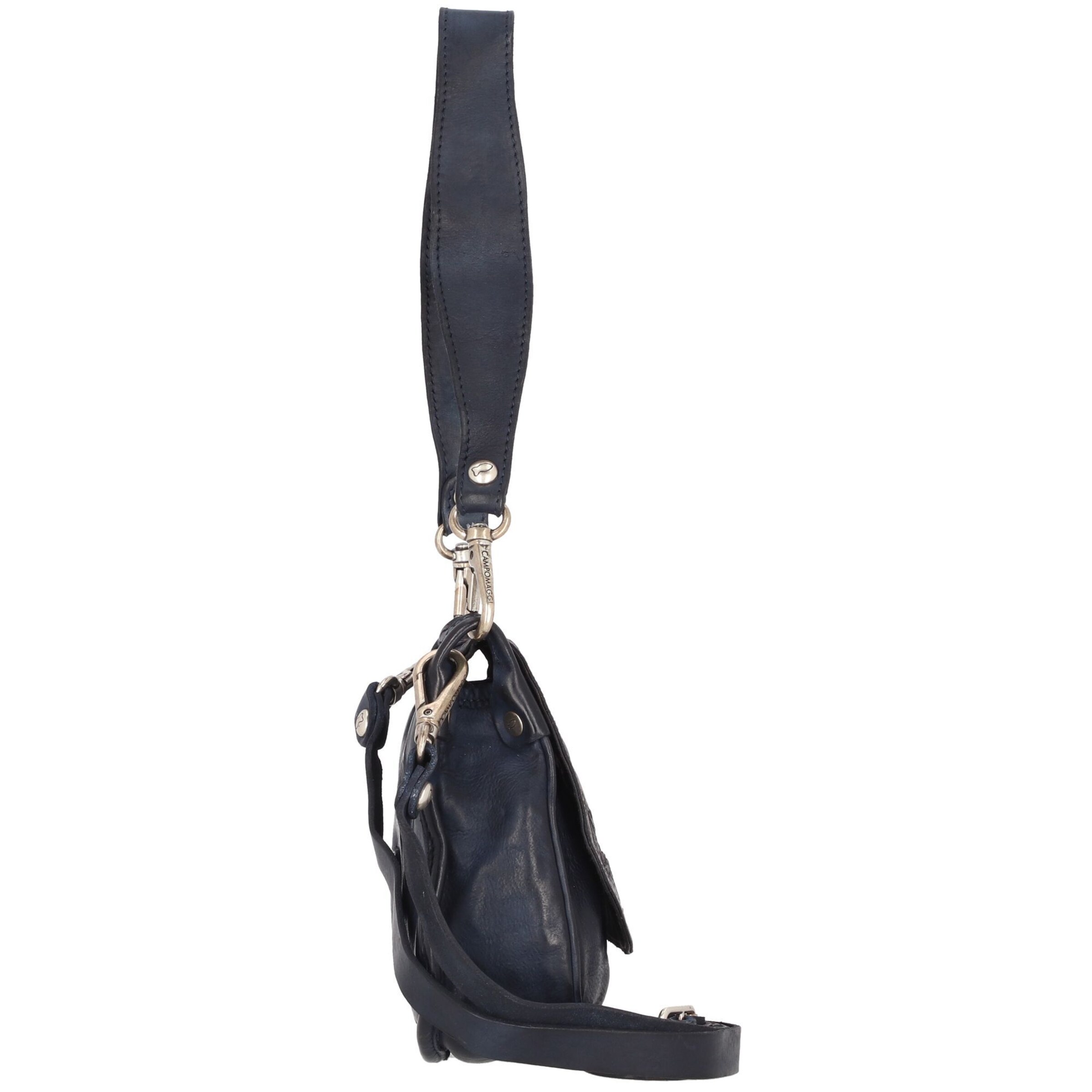 Campomaggi Schultertasche in Blau