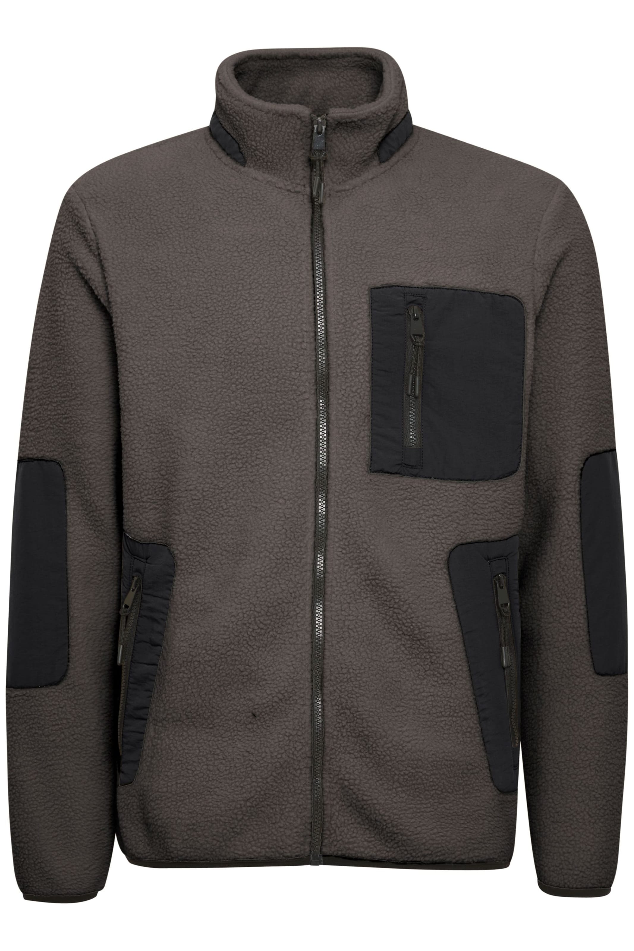 BLEND - Casaco de velo 'Bhlauke' em cinzento: frente