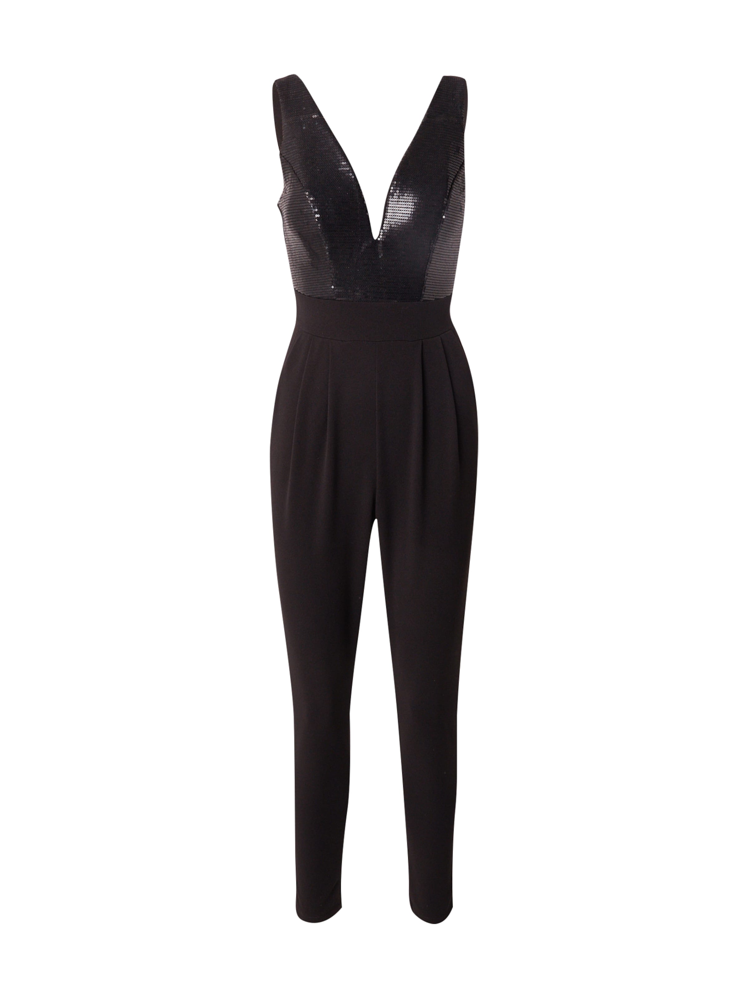 WAL G. Jumpsuit 'RHIANNON' in Black: front