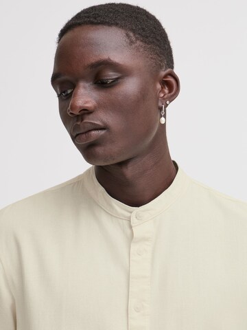 Regular fit Camicia ' BHBOBBY Shirt mandarin' di BLEND in bianco
