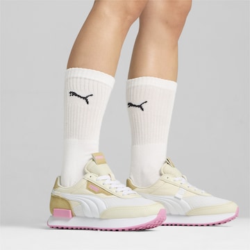 Baskets basses 'Future Rider Pastel ' PUMA en blanc