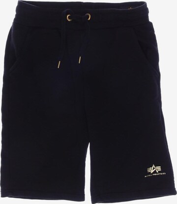 ALPHA INDUSTRIES Shorts in 33 in Black: front