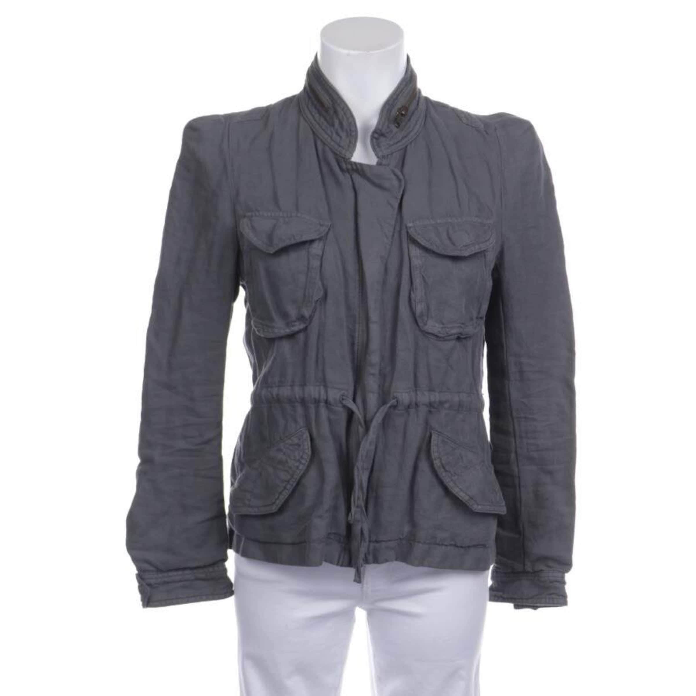 Sandro Jacket & Coat in S in Grey: front