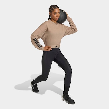 ADIDAS PERFORMANCE Athletic Sweatshirt in Brown