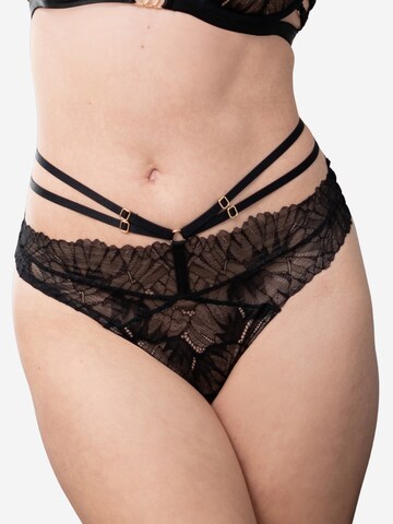 SugarShape String in Zwart: voorkant