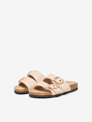 ONLY Mules 'ONLMAXI-18' in Beige