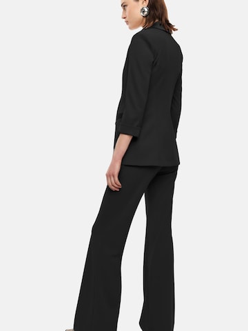 évasé Pantalon 'IMPERIAL PANTALONE A ZAMPA' IMPERIAL en noir