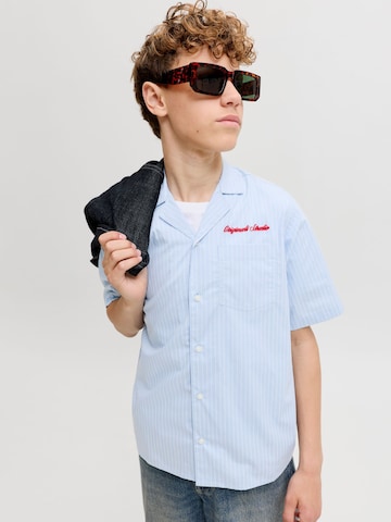 Jack & Jones Junior - Ajuste regular Camisa 'Menton' en azul