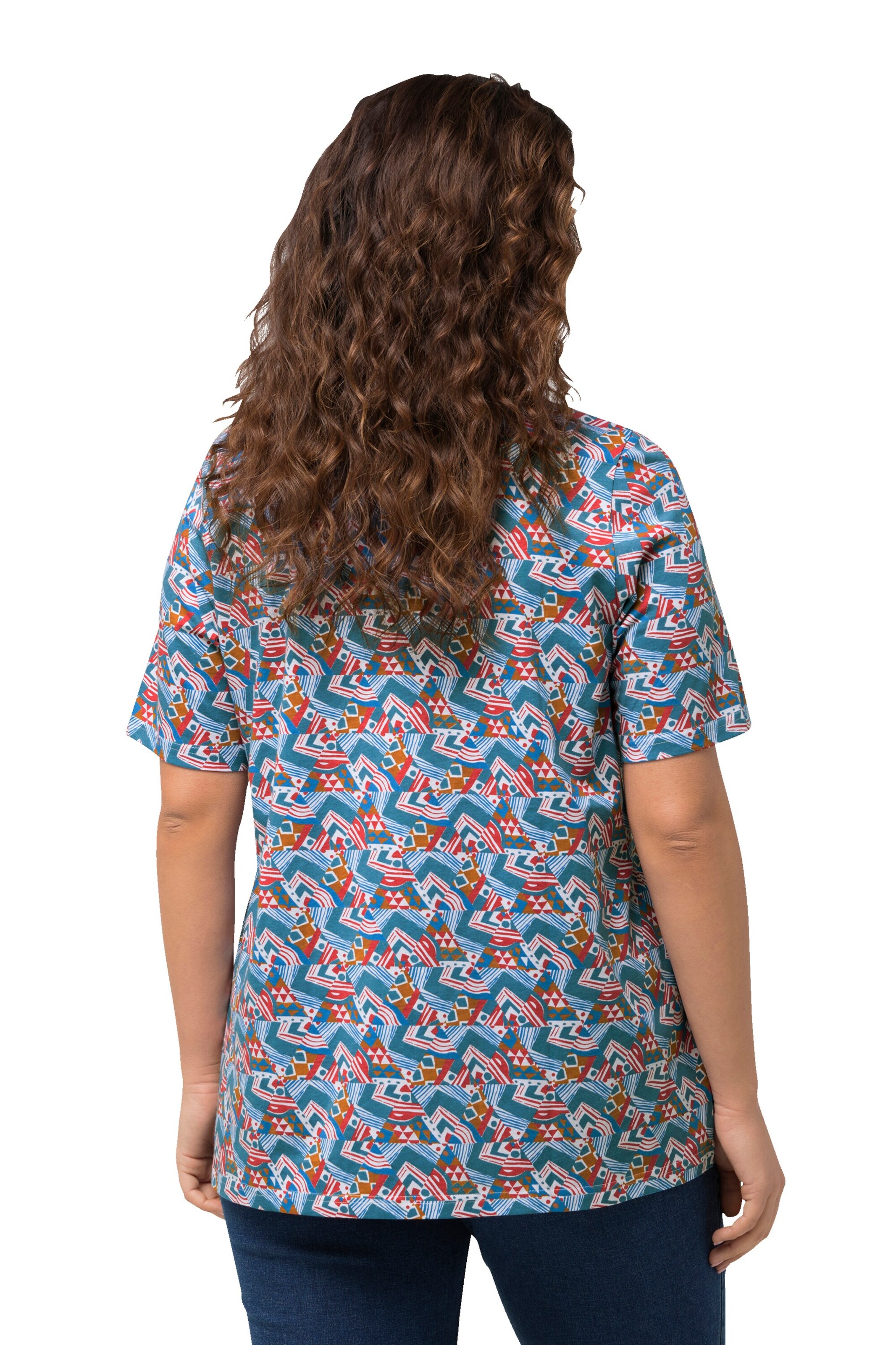 Ulla Popken Shirt in Blauw