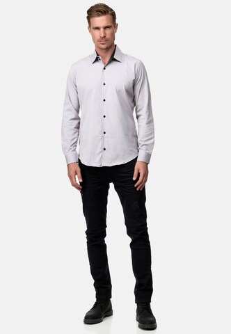 Rusty Neal Regular fit Button Up Shirt in White