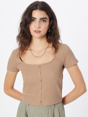 HOLLISTER - Camiseta en beige: frente