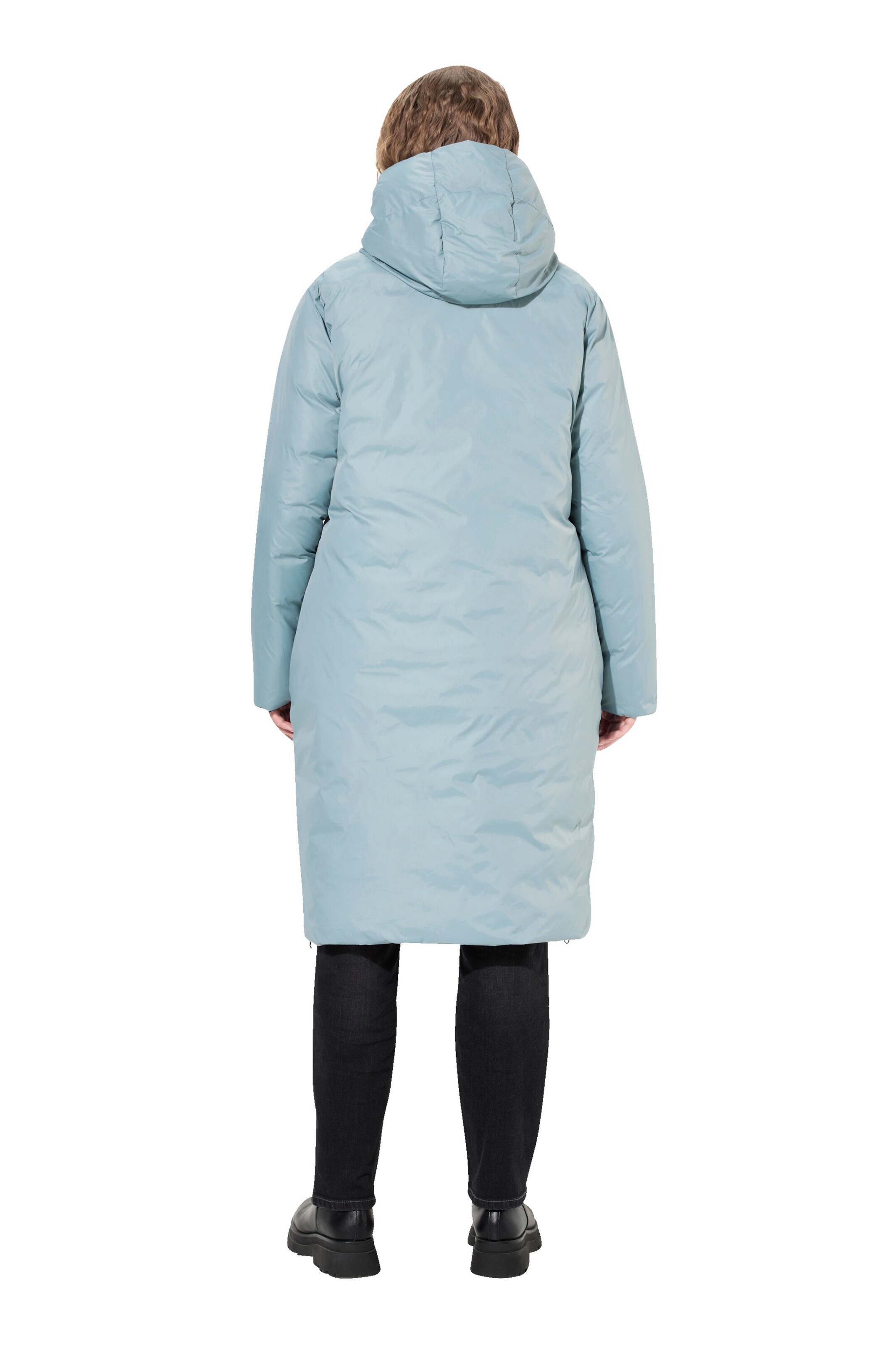 Ulla Popken Wintermantel in Blau