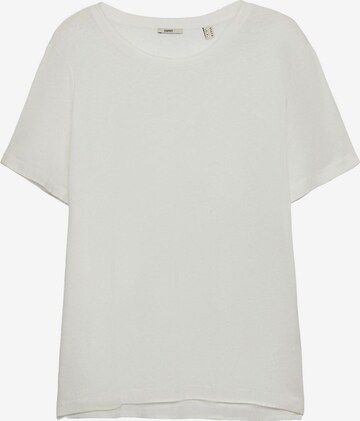 T-shirt Esprit Curves en blanc : devant