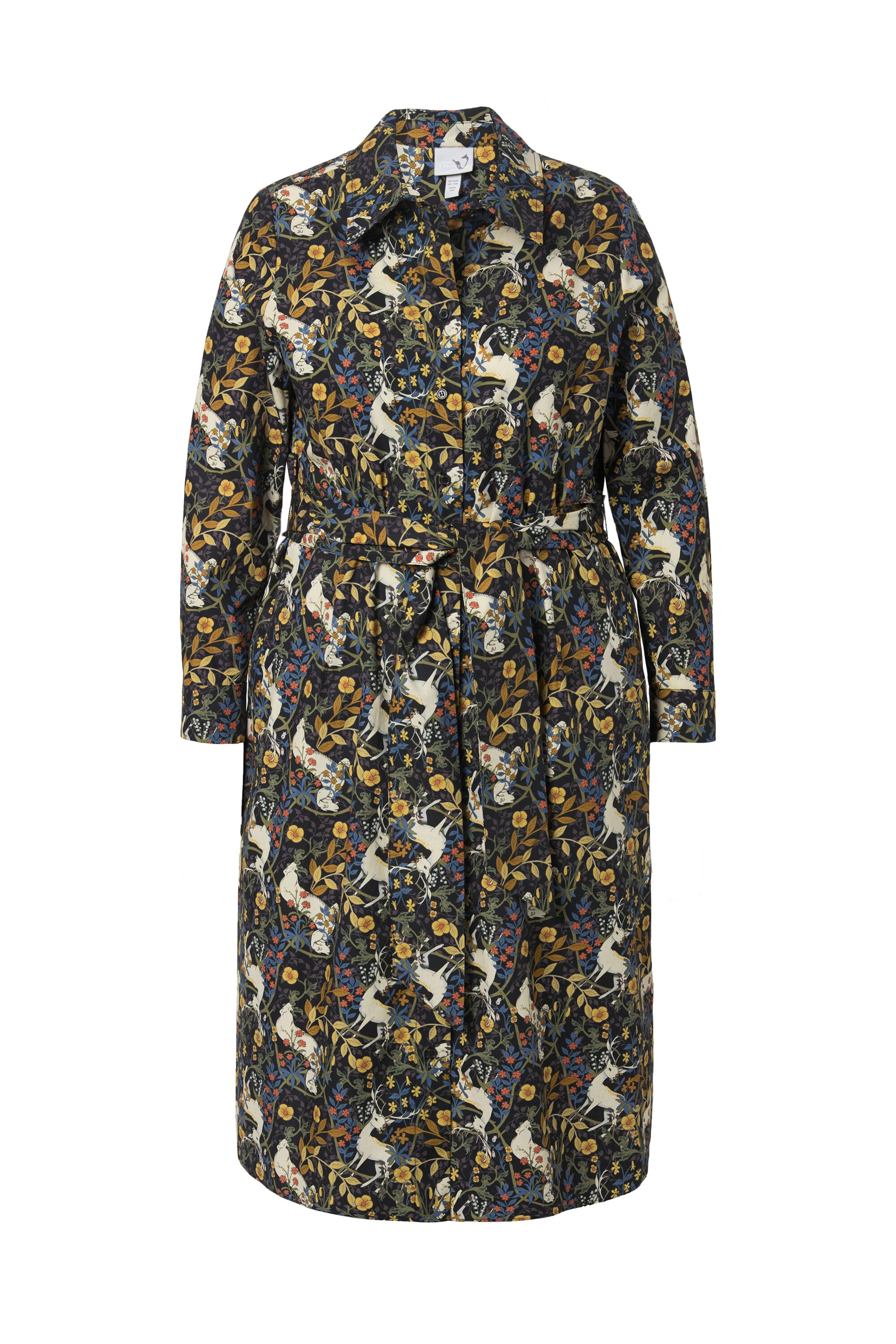 Ulla Popken Jurk in Gemengde kleuren: voorkant