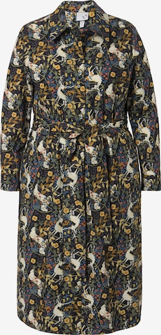 Robe Ulla Popken en mélange de couleurs : devant