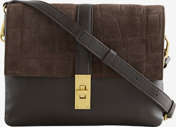 Next Olkalaukku värissä ruskea: etupuoli