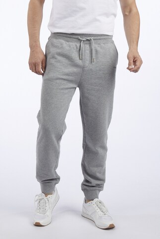 HECHTER PARIS Tapered Trousers in Grey