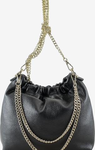 COLLEZIONE ALESSANDRO Crossbody Bag 'Chicca' in Black: front