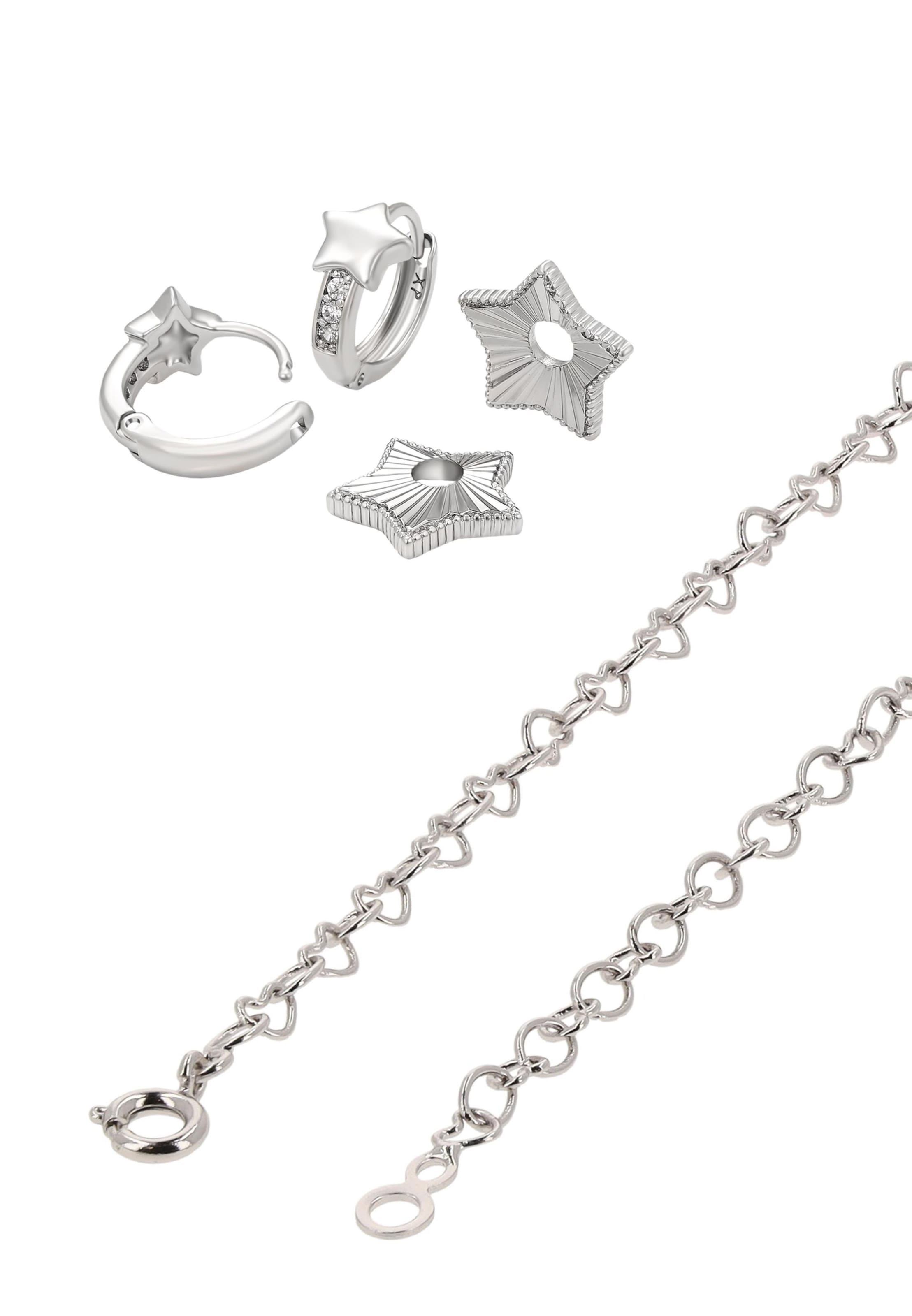 faina - Conjunto de joyería en plata