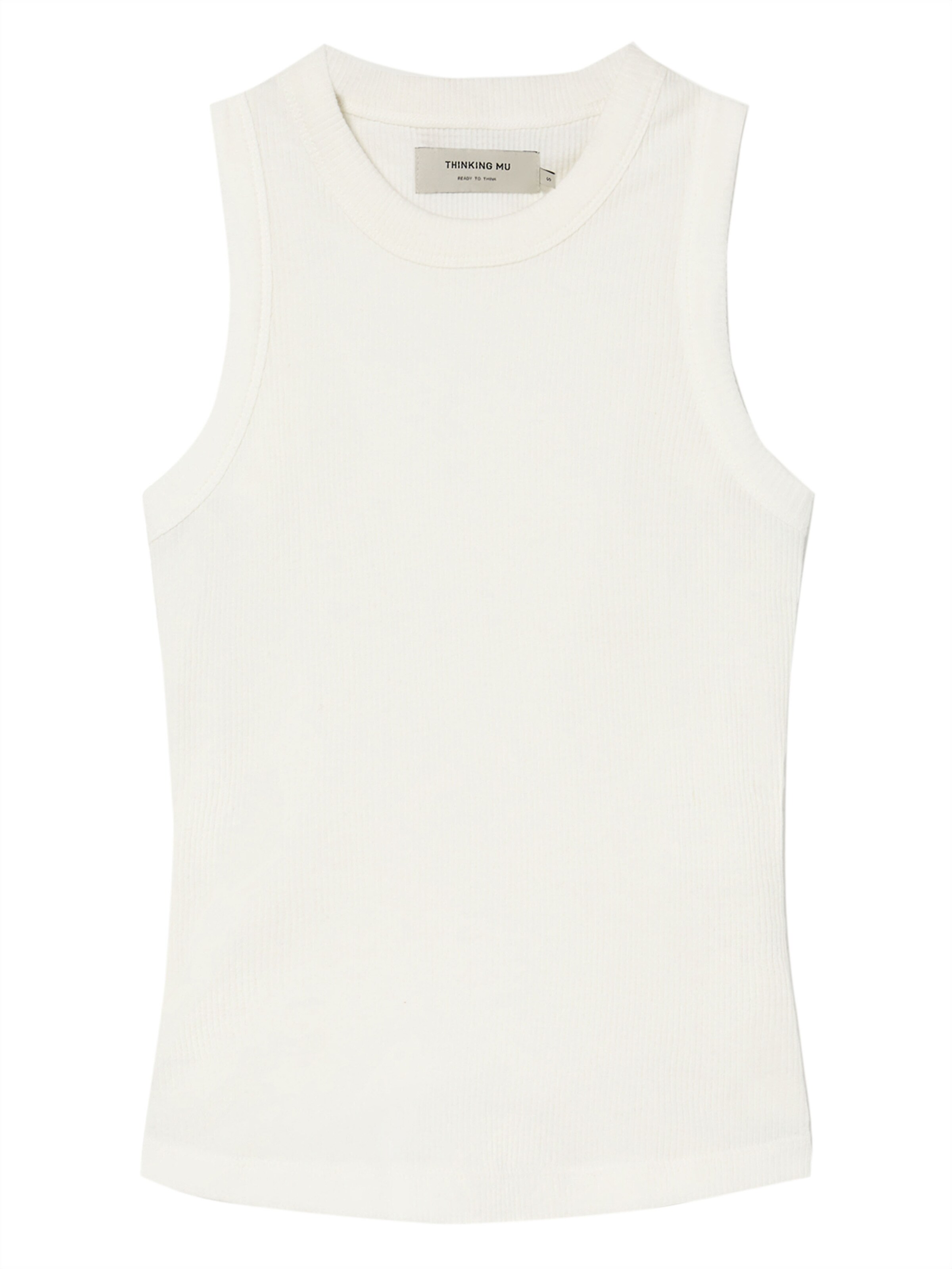 Thinking MU Top 'Juliette' in Weiß: Vorderseite