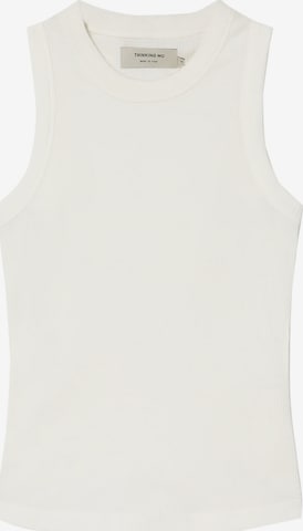 Thinking MU Top 'Juliette' in Weiß: Vorderseite