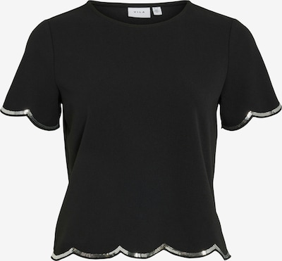 Marškinėliai iš VILA, spalva – juoda / sidabrinė, Prekių apžvalga