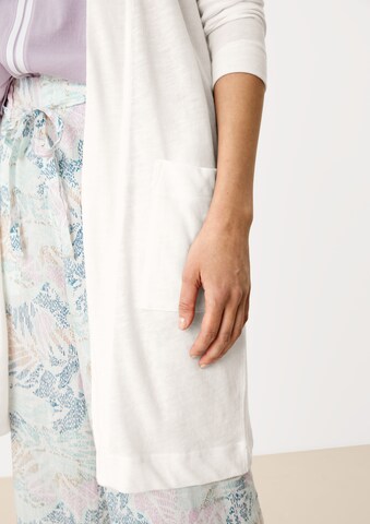 s.Oliver Knit cardigan in White