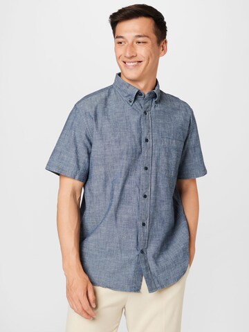 Coupe regular Chemise 'CHAMBRAY' Banana Republic en bleu : devant