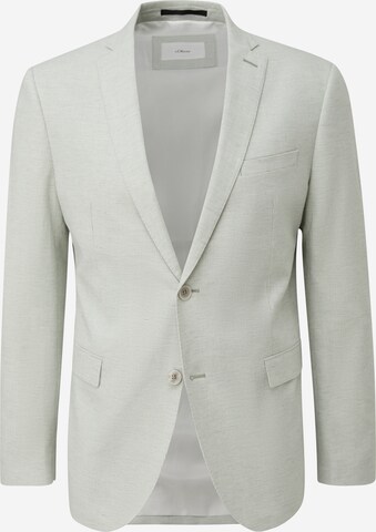 s.Oliver BLACK LABEL Slim fit Suit Jacket in Green: front