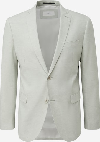 Coupe slim Veste de costume s.Oliver BLACK LABEL en vert : devant