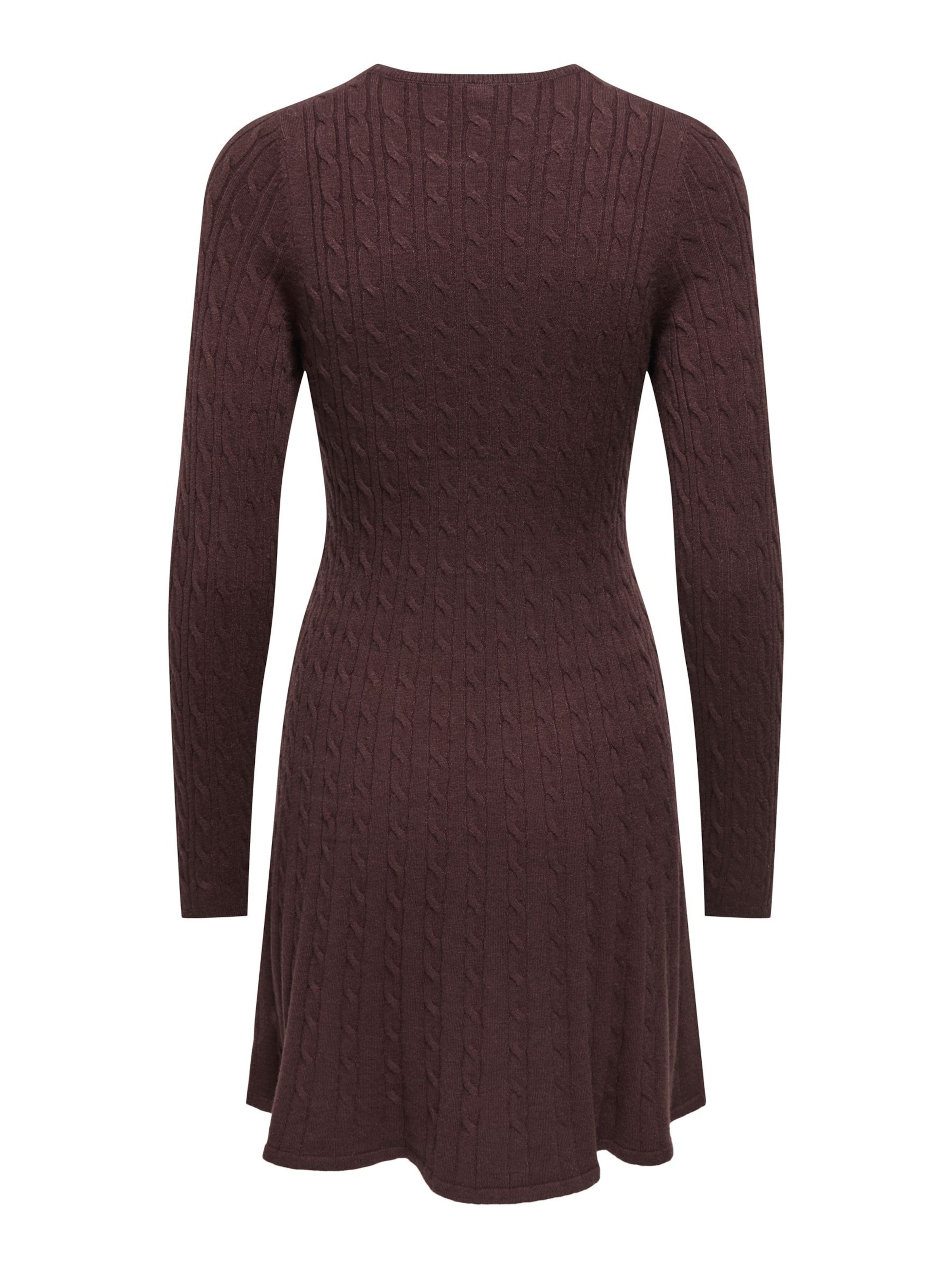 ONLY - Vestido de punto 'ONLIBI' en rojo