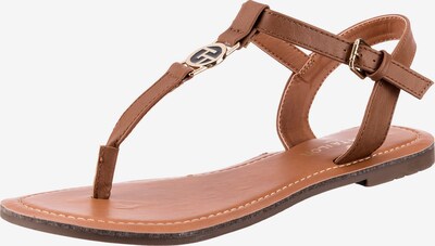 TOM TAILOR Teenslipper in de kleur Bruin, Productweergave