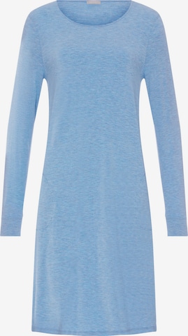 Chemise de nuit ' Natural Elegance ' Hanro en bleu : devant