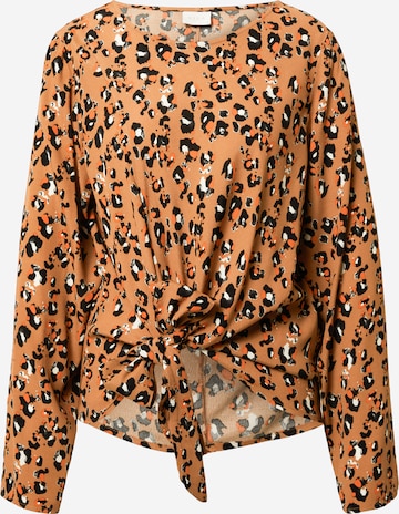 VILA Shirt 'KITTIE' in Braun: predná strana