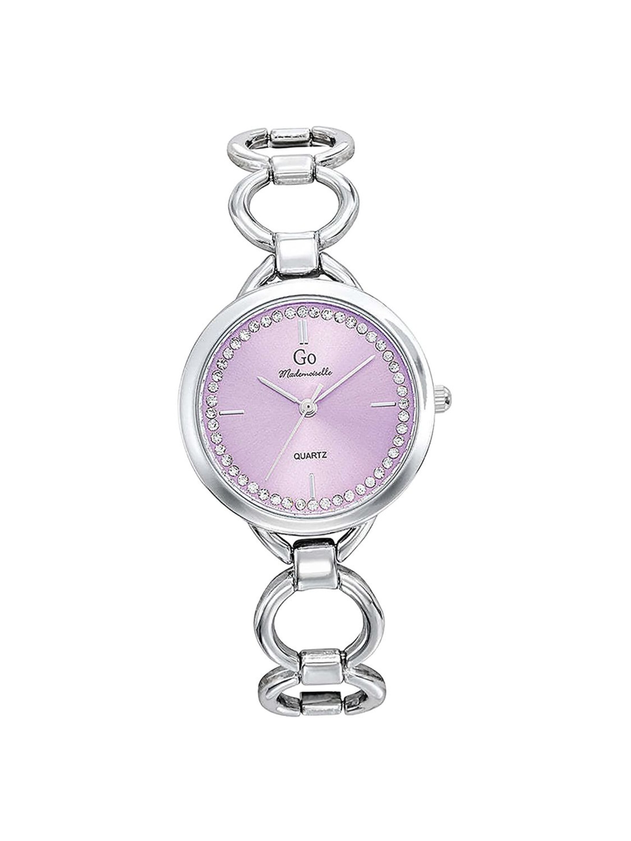 GO GirlOnly Analoog horloge in Zilver: voorkant