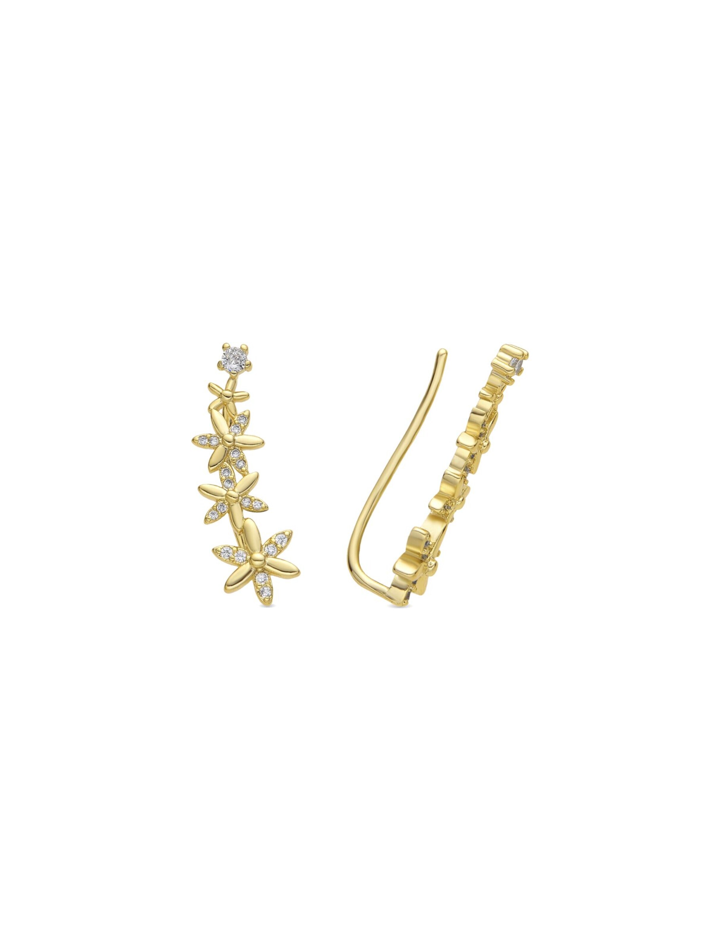 LUXBYLUX Earrings in Gold: front