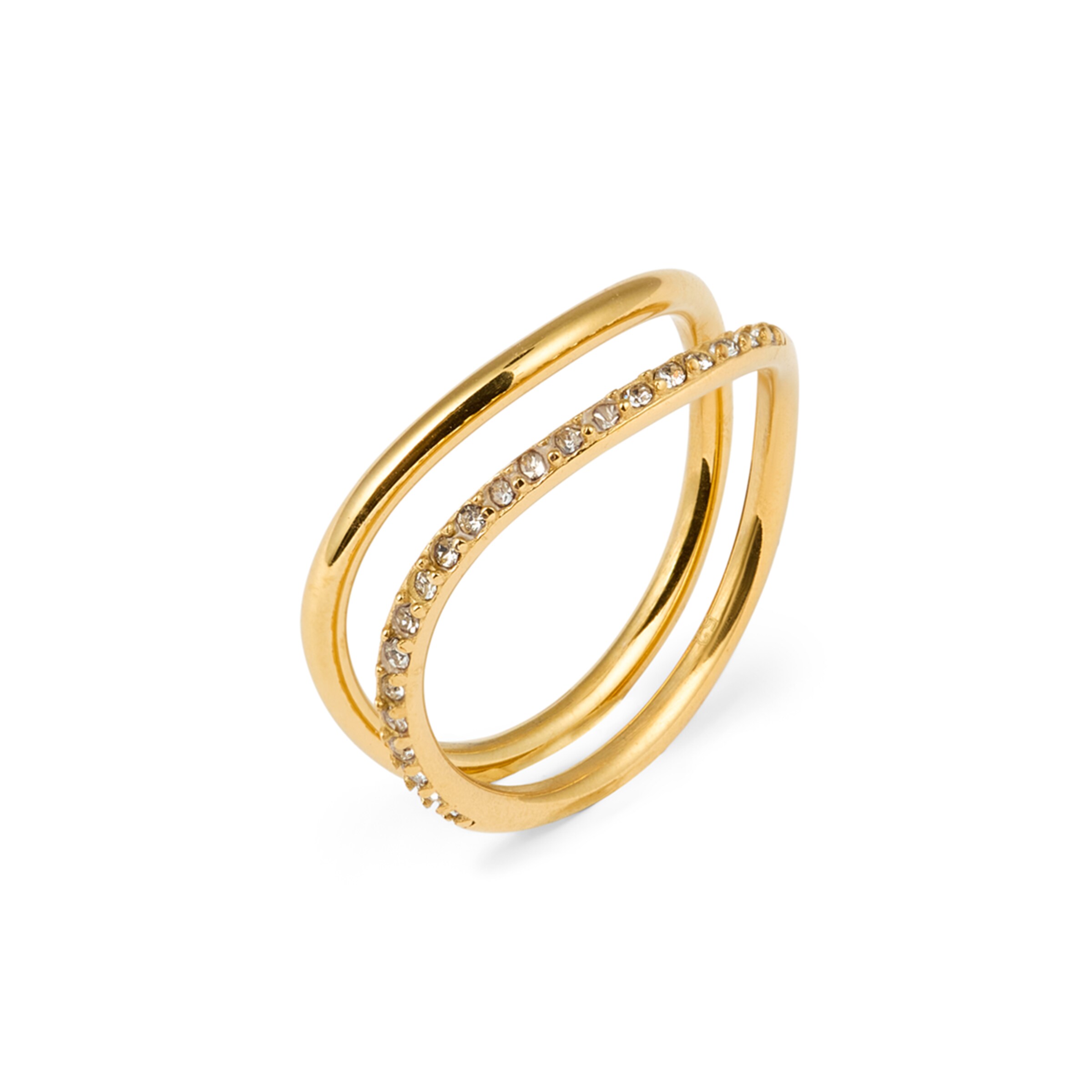 Mockberg Ring in Gold: front